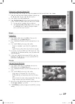 Preview for 27 page of Samsung BN68-02540A-04 BN68-02540A-04 User Manual