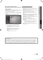 Preview for 45 page of Samsung BN68-02581A-03 User Manual