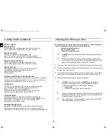 Preview for 32 page of Samsung C103FL Owner'S Instructions Manual