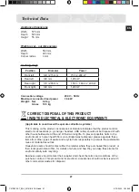 Preview for 189 page of Samsung C61R1CAMST Installation And Operating Instructions Manual