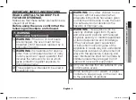 Preview for 3 page of Samsung CE1041DFB1 Instructions & Cooking Manual