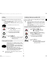 Preview for 15 page of Samsung CE107B Owner'S Instructions And Cooking Manual