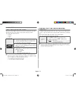 Preview for 14 page of Samsung ce117p Owner'S Instructions & Cooking Manual