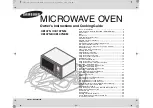 Samsung CE137N Owner'S Instructions And Cooking Manual preview