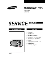 Samsung CE2777R-S Service Manual preview