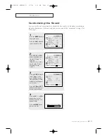 Preview for 35 page of Samsung CL-25M6W Owner'S Instructions Manual