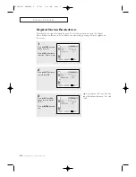 Preview for 44 page of Samsung CL-25M6W Owner'S Instructions Manual