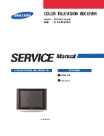 Samsung CL-29Z43MQ Service Manual preview