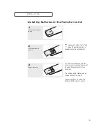 Preview for 19 page of Samsung CL21S8MQU Owner'S Instructions Manual