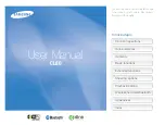 Samsung CL80 User Manual preview