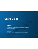Preview for 1 page of Samsung CLX-330x/330xW Series User Manual