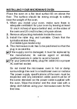 Preview for 10 page of Samsung CM1119 Owner'S Instructions & Cooking Manual