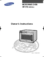 Samsung CM1219 Owner'S Instructions Manual preview