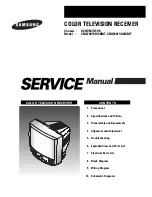 Samsung CM27001SDX/KMT Service Manual preview