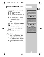 Preview for 15 page of Samsung COLOURTELEVISION Owner'S Instructions Manual