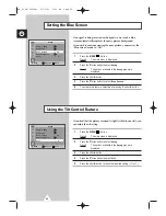 Preview for 22 page of Samsung COLOURTELEVISION Owner'S Instructions Manual