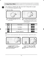 Preview for 14 page of Samsung CQ4250 Operating Instructions And Cooking Manual