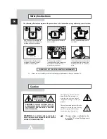 Preview for 2 page of Samsung CS-15K5ML Owner'S Instructions Manual