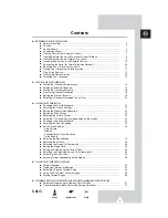 Preview for 3 page of Samsung CS-15K5ML Owner'S Instructions Manual