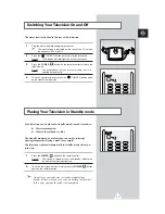 Preview for 11 page of Samsung CS-15K5ML Owner'S Instructions Manual