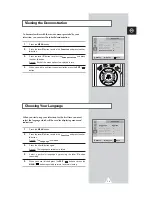 Preview for 13 page of Samsung CS-15K5ML Owner'S Instructions Manual