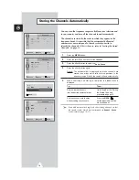 Preview for 14 page of Samsung CS-15K5ML Owner'S Instructions Manual