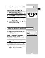 Preview for 9 page of Samsung CS-21T4MA Owner'S Instructions Manual