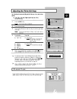 Preview for 19 page of Samsung CS-21T4MA Owner'S Instructions Manual