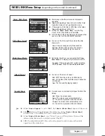 Preview for 47 page of Samsung CS-29A10HE Owner'S Instructions Manual