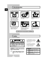 Preview for 2 page of Samsung CS-29D5W Owner'S Instructions Manual