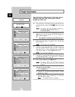 Preview for 10 page of Samsung CS-29D5W Owner'S Instructions Manual