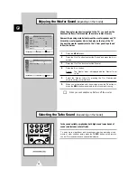 Preview for 26 page of Samsung CS-29D5W Owner'S Instructions Manual