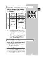 Preview for 27 page of Samsung CS-29D5W Owner'S Instructions Manual