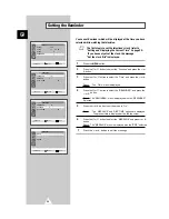 Preview for 32 page of Samsung CS-29D5W Owner'S Instructions Manual