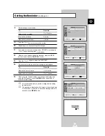 Preview for 33 page of Samsung CS-29D5W Owner'S Instructions Manual