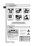 Preview for 2 page of Samsung CS-29Q2PA Owner'S Instructions Manual