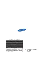 Preview for 2 page of Samsung CS21A530FLKXSV Service Manual