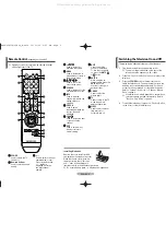 Preview for 2 page of Samsung CS21Z40 Owner'S Instructions Manual