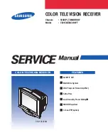 Preview for 1 page of Samsung CS21Z40ZQCXBWT Service Manual