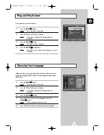 Preview for 15 page of Samsung CS34A10 Owner'S Instructions Manual