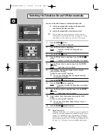 Preview for 40 page of Samsung CS34A10 Owner'S Instructions Manual