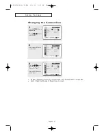 Preview for 27 page of Samsung CT-15K10MJ Owner'S Instructions Manual