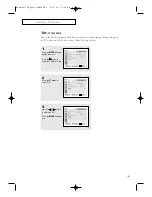 Preview for 45 page of Samsung CT-21M7W Owner'S Instructions Manual