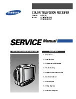 Samsung CT2088BL6X/XAP Service Manual preview