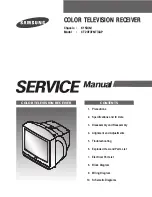 Preview for 1 page of Samsung CT20F3FNT Service Manual