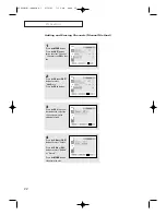 Preview for 22 page of Samsung CT21K2 Owner'S Instructions Manual