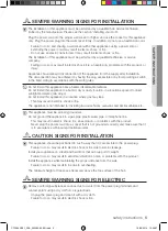 Preview for 5 page of Samsung CTR164AC Series User Manual