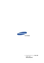 Preview for 2 page of Samsung CW25D83NS8XXEC Service Manual