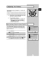 Preview for 21 page of Samsung CZ-21K5ML Owner'S Instructions Manual