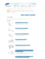 Preview for 2 page of Samsung D300 - XGA DLP Business Projector Owner'S Instructions Manual